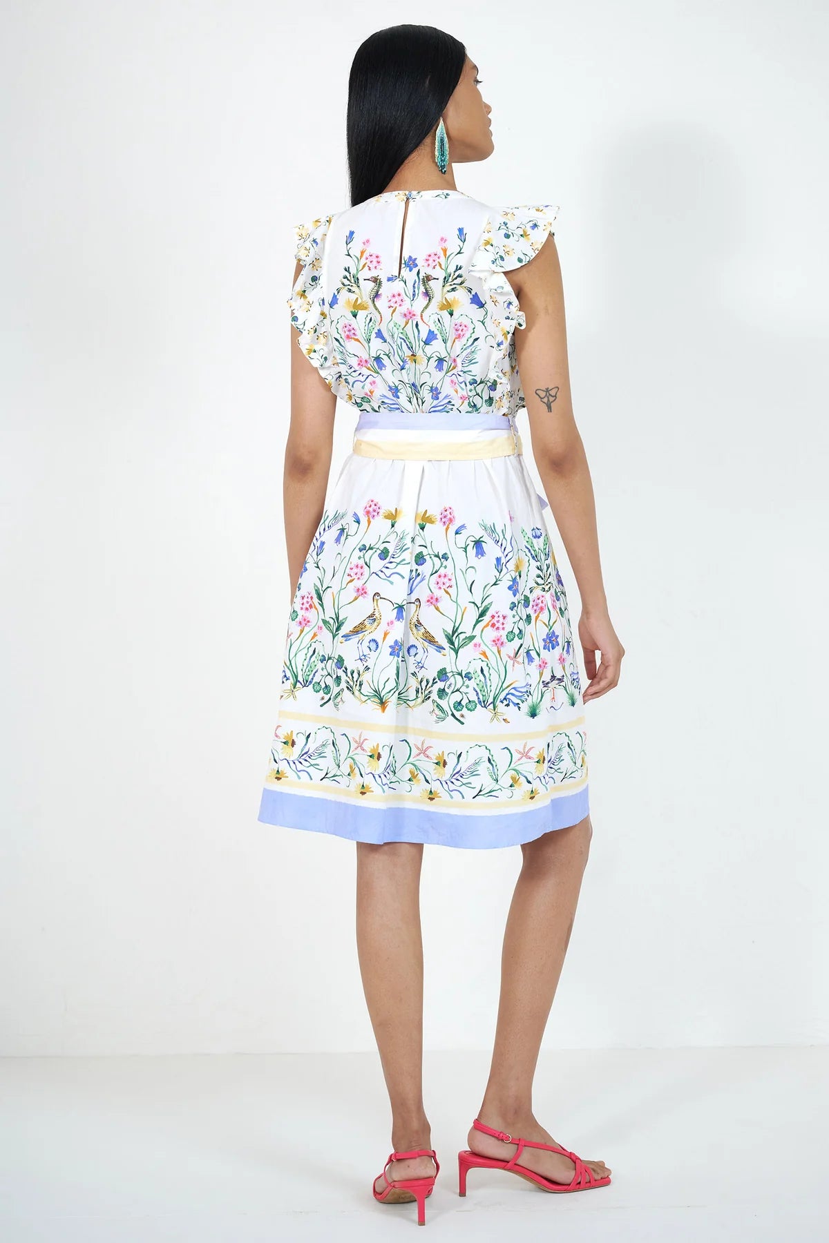 Bulbul Dress - Tidepool Grotto