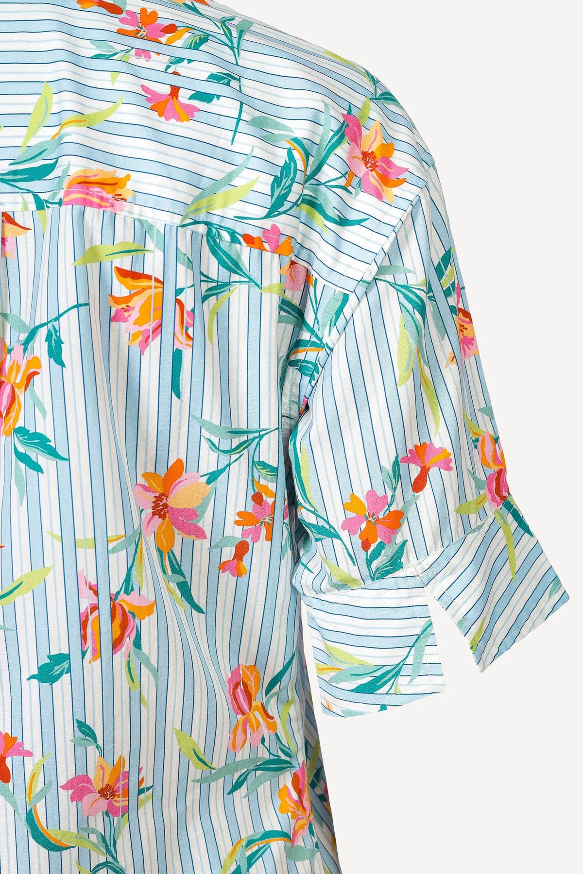 Jura Shirt - Orchid Pinstripe Placid