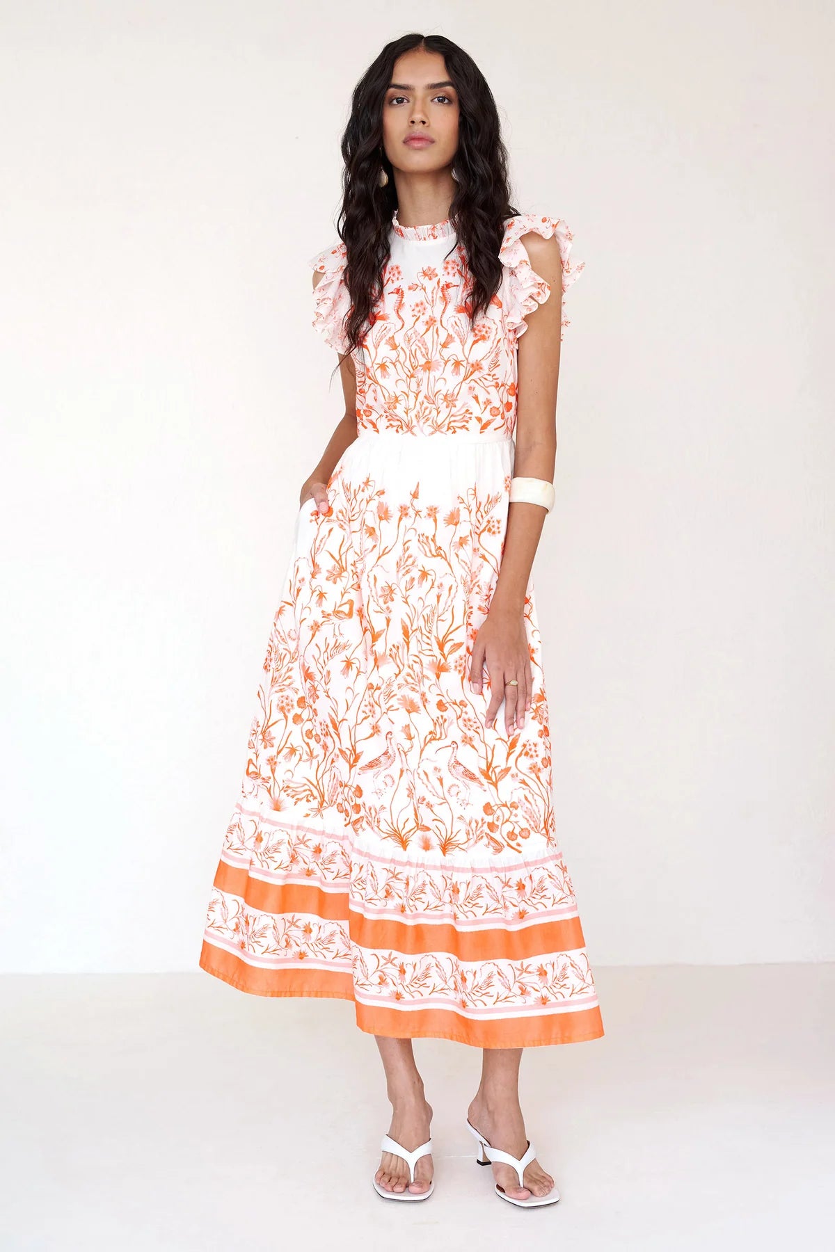 Hannah Dress - Tidepool Blush