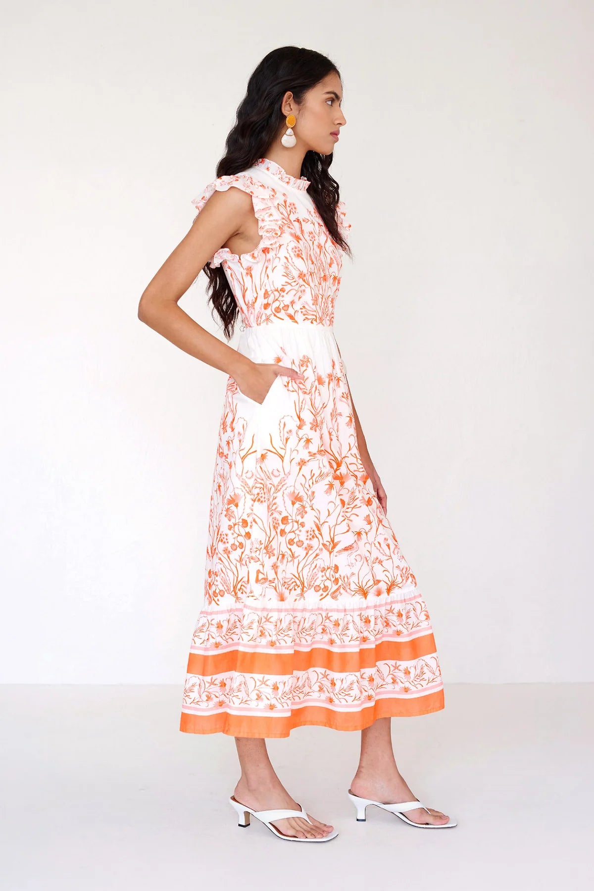 Hannah Dress - Tidepool Blush