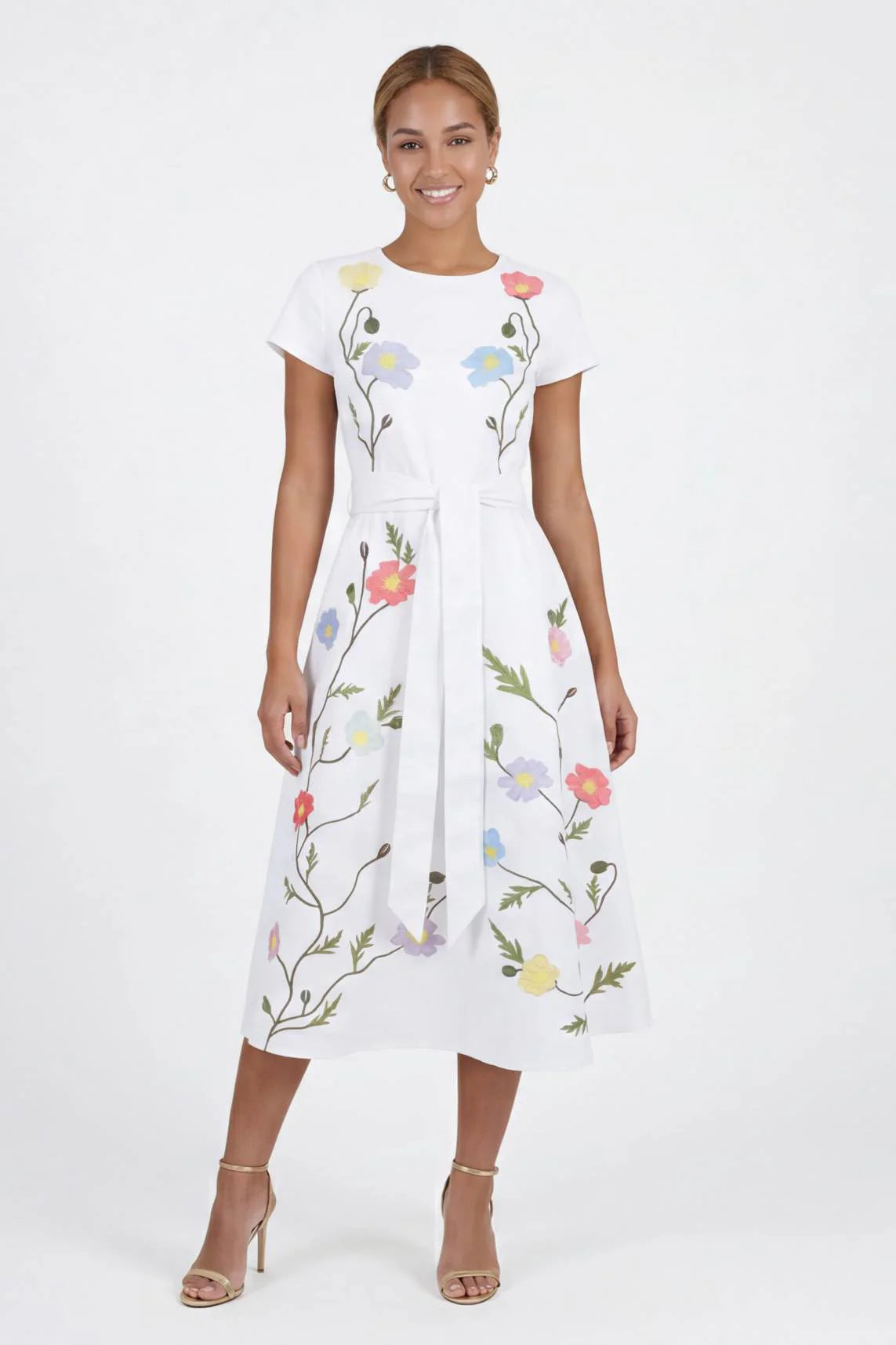 Busayo Dress - White