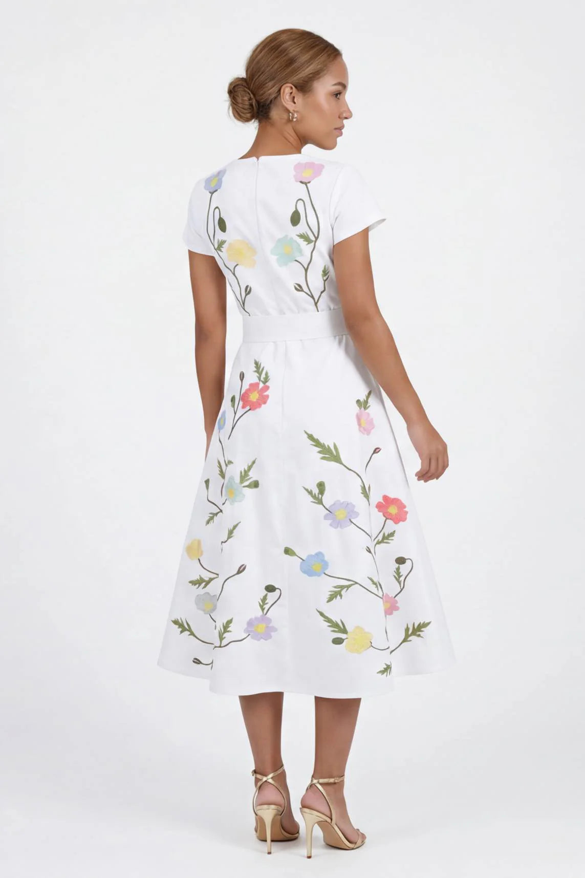 Busayo Dress - White