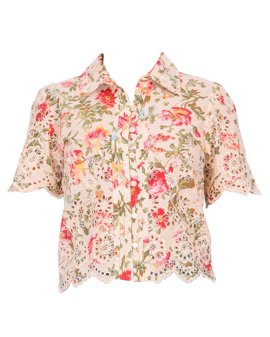 Abigail Top - Tiffany Floral Print