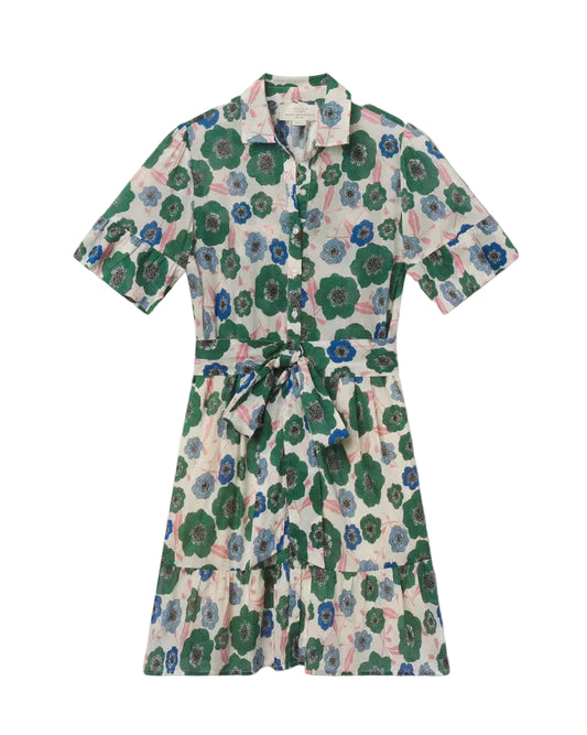 Martinique Dress - Greenhouse Bloom