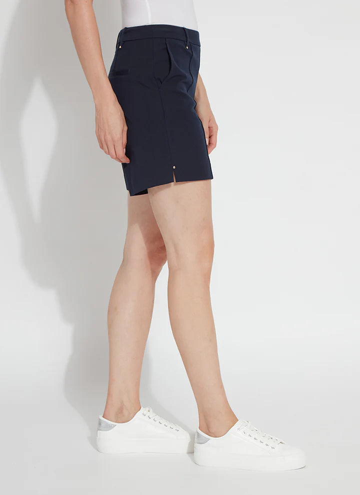 Amanda Stretch Twill Short - True Navy