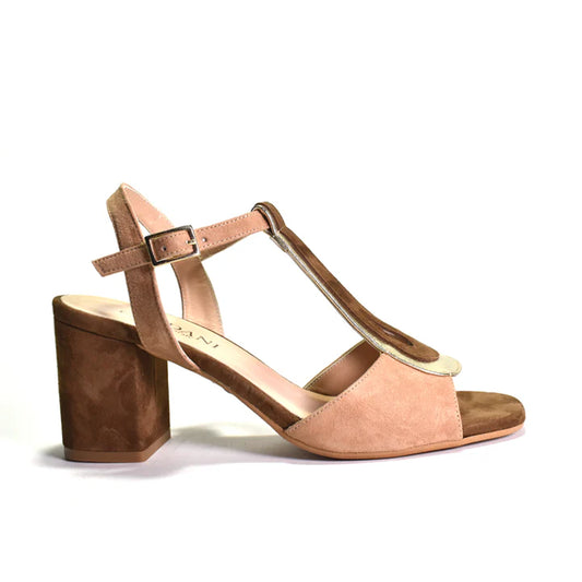 Indie Heel - Sand/Brown/Gold