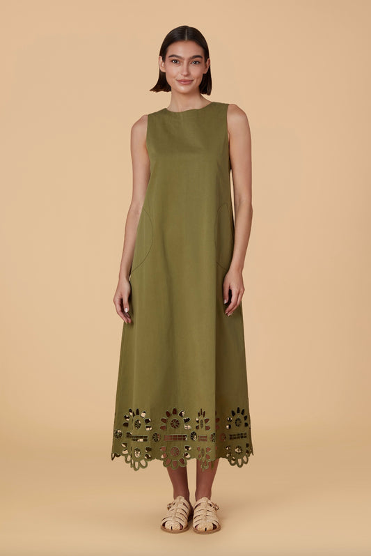 Dani Dress - Olive