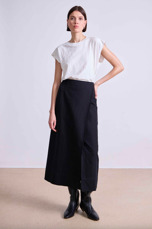 Marni Wrap Skirt - Black