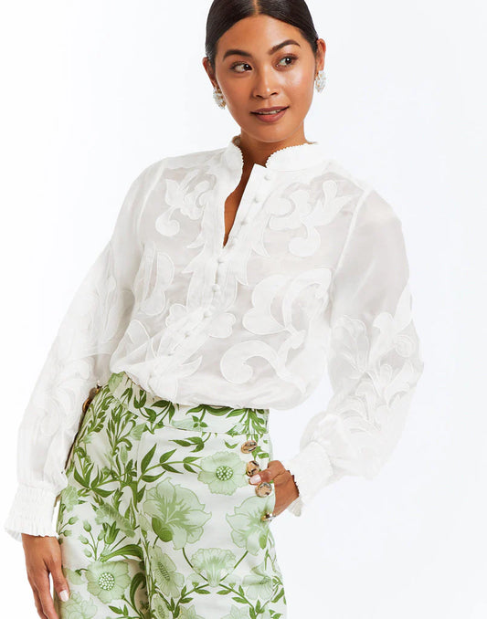 Iman Top - Ivory