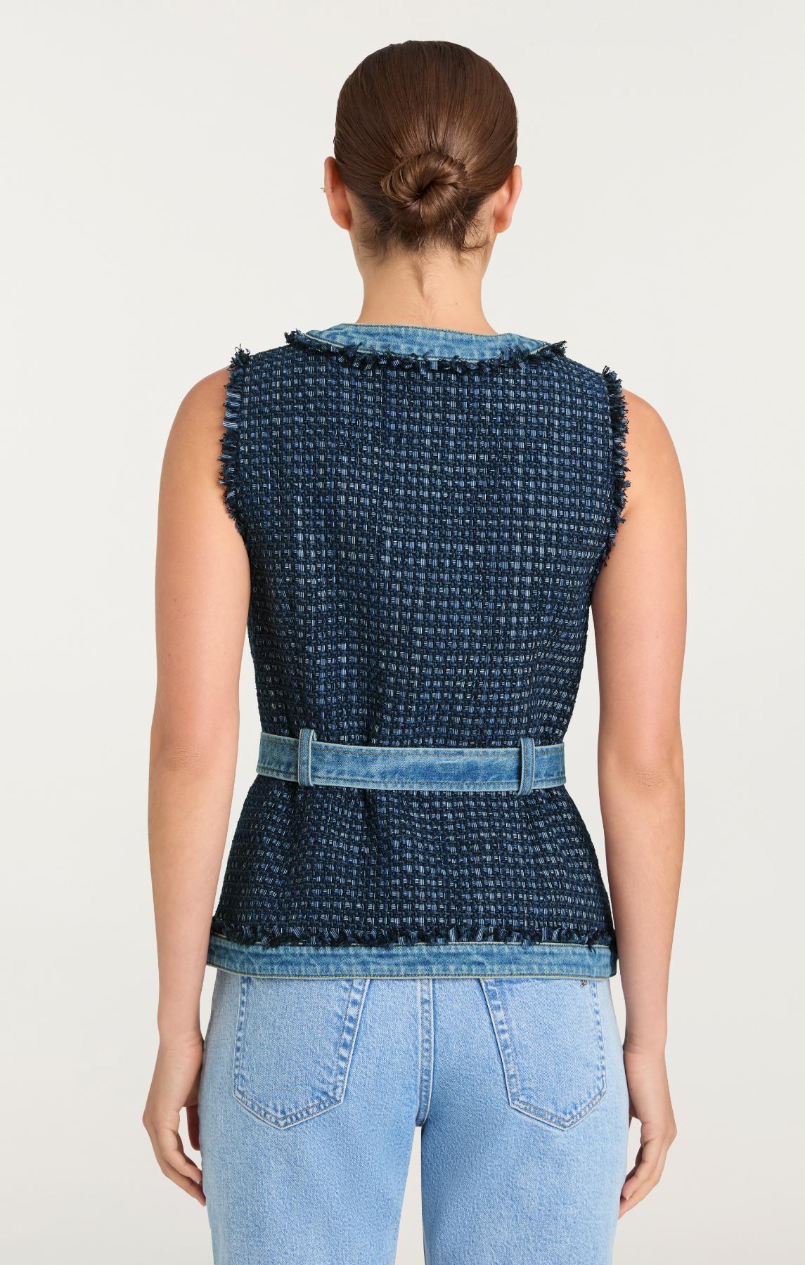 Joans Vest - Blue Haze/Indigo Multi