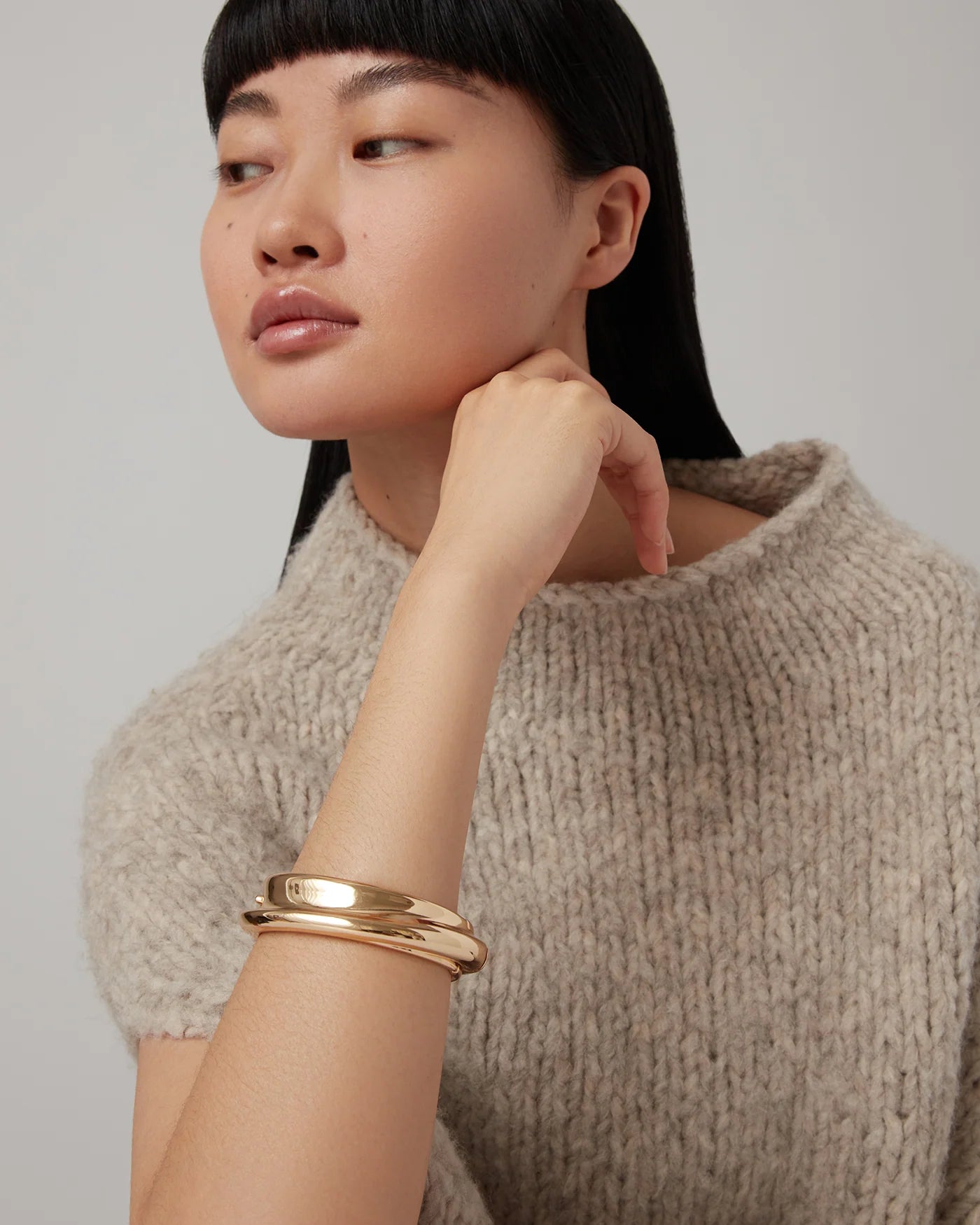 Lennon Bangle - Gold
