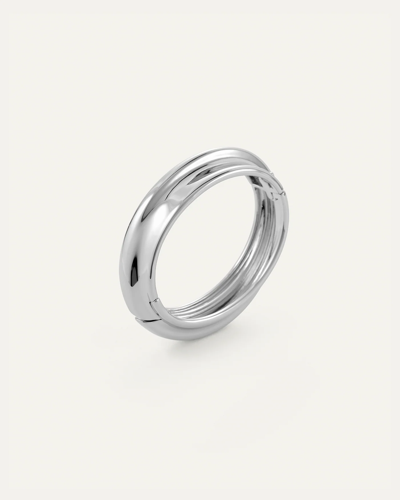 Lennon Bangle - Silver