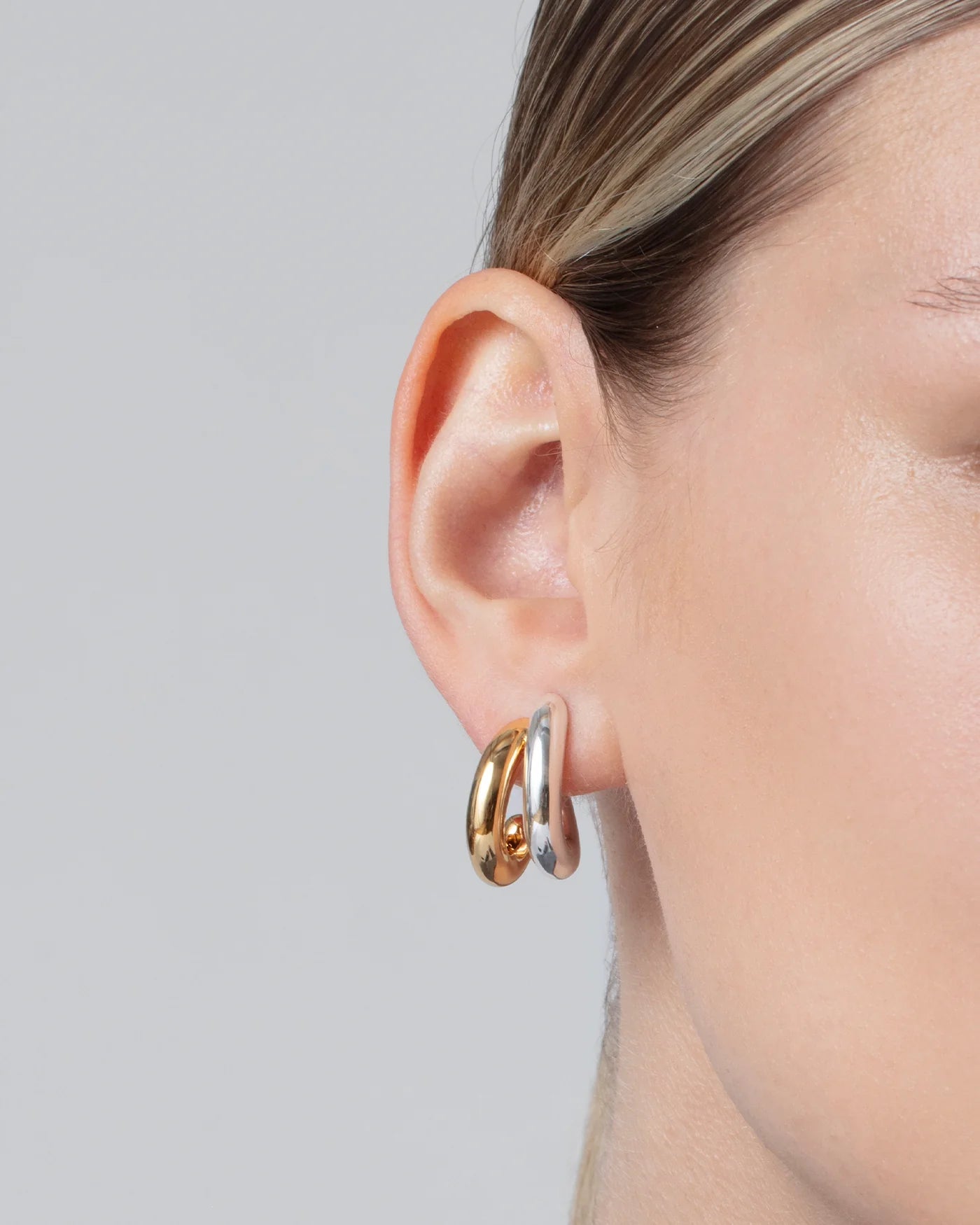Florence Earring - Two Tone