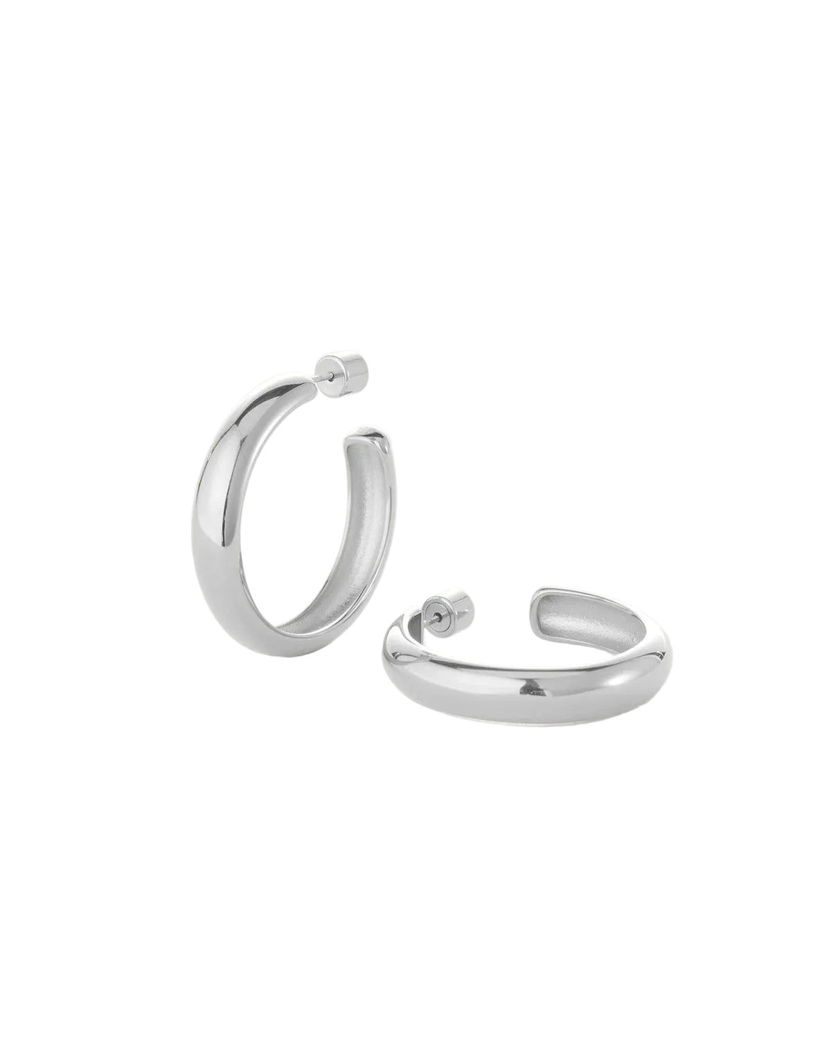 Staple Hoop Earrings - Large