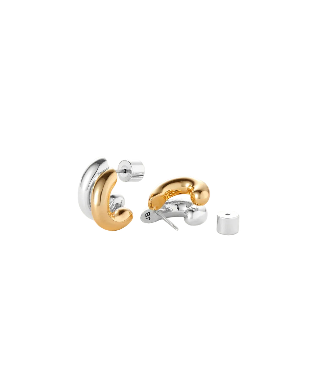 Mini Florence Earrings - Two-Tone