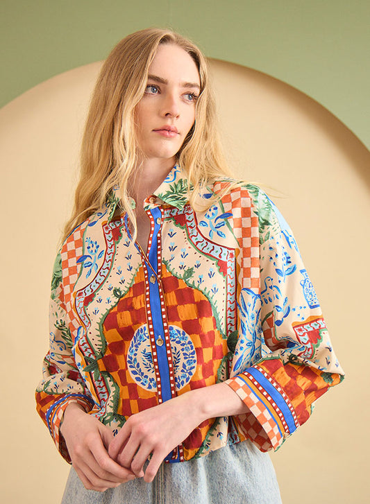 Clarke Shirt - Sundance Tile