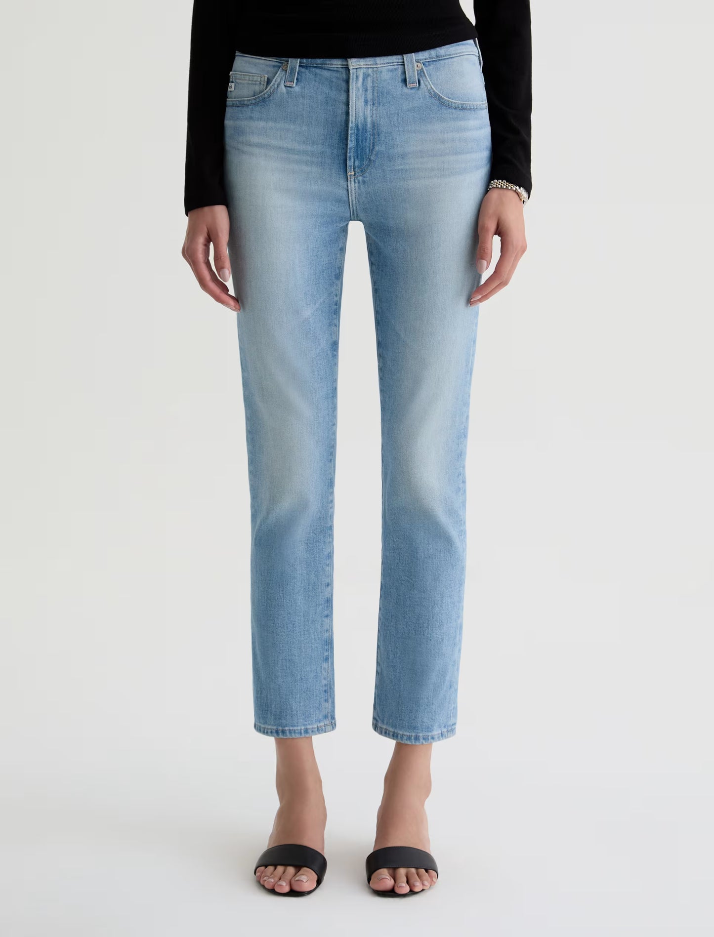 Mari Mid-Rise Slim Straight Crop - Cruiser