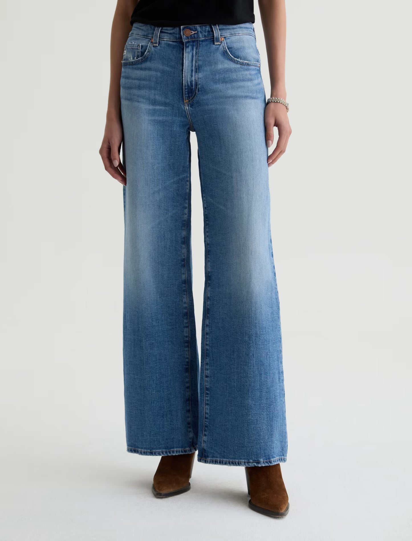 Saige Mid-Rise Wide Leg - American West