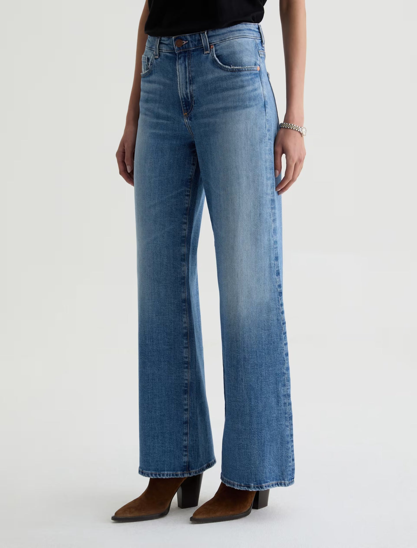 Saige Mid-Rise Wide Leg - American West