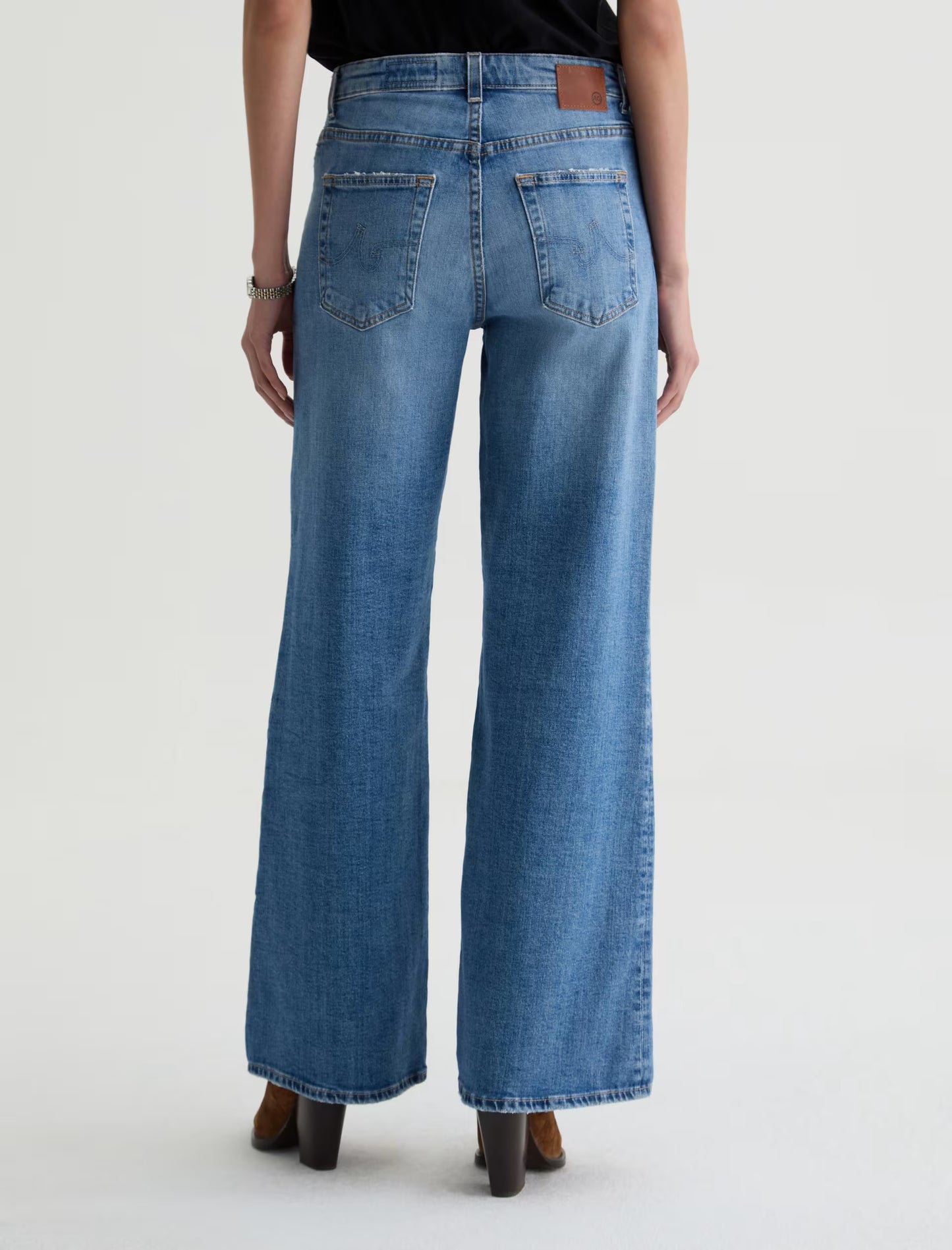 Saige Mid-Rise Wide Leg - American West