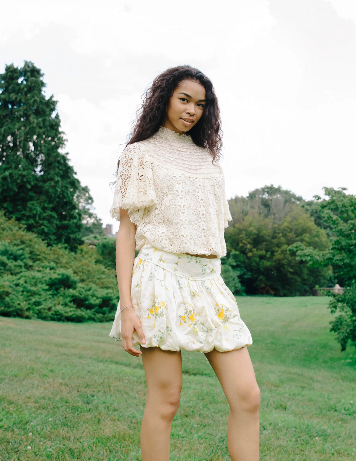 Larick Top - Tea Stain