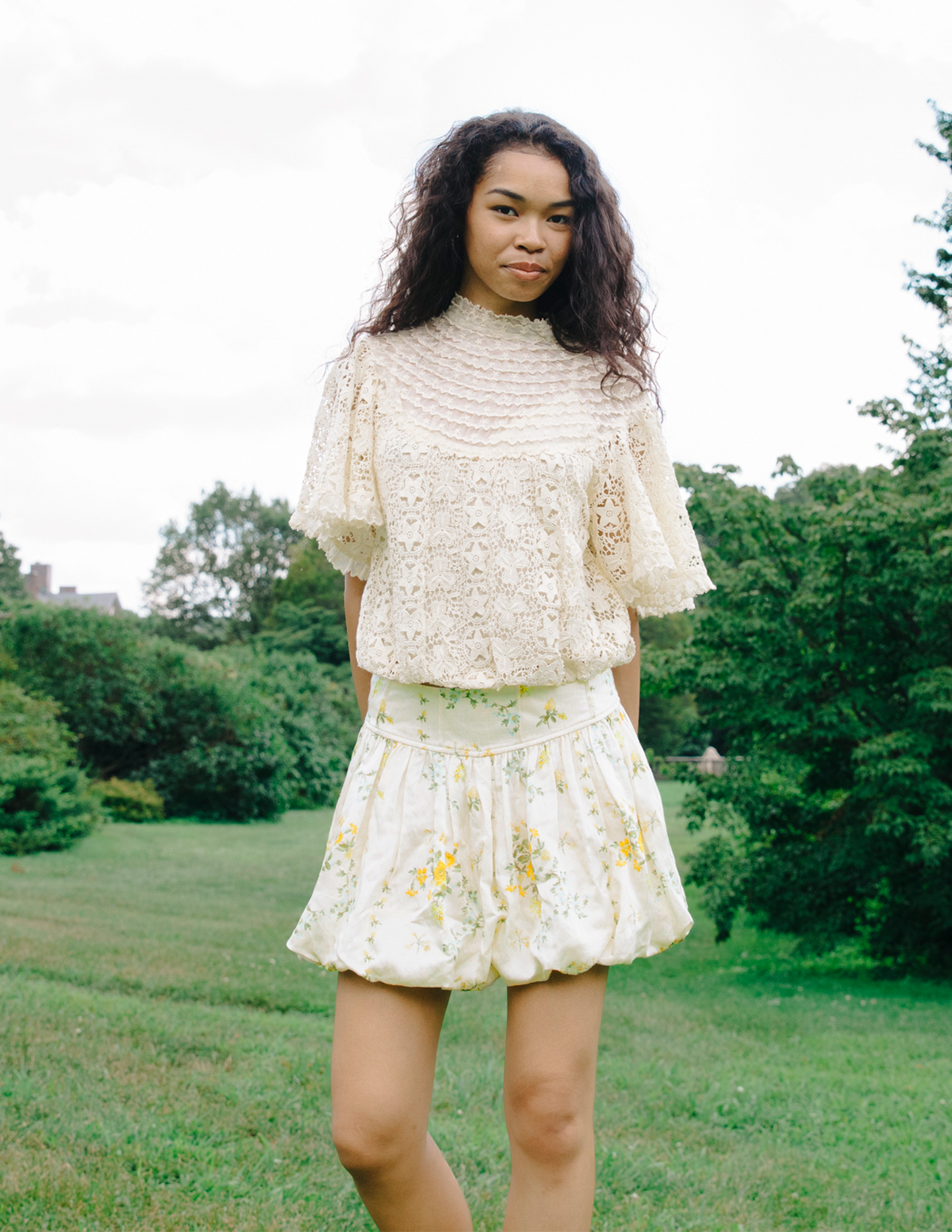 Larick Top - Tea Stain