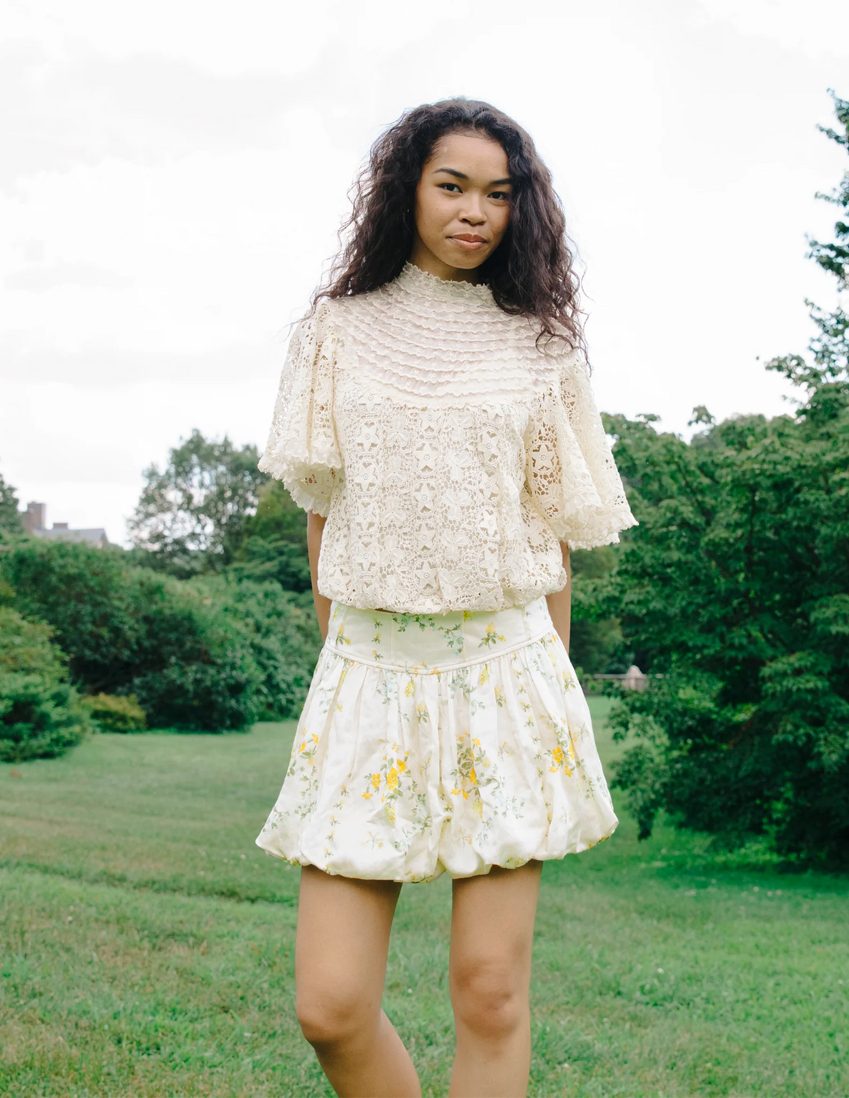 Larick Top - Tea Stain