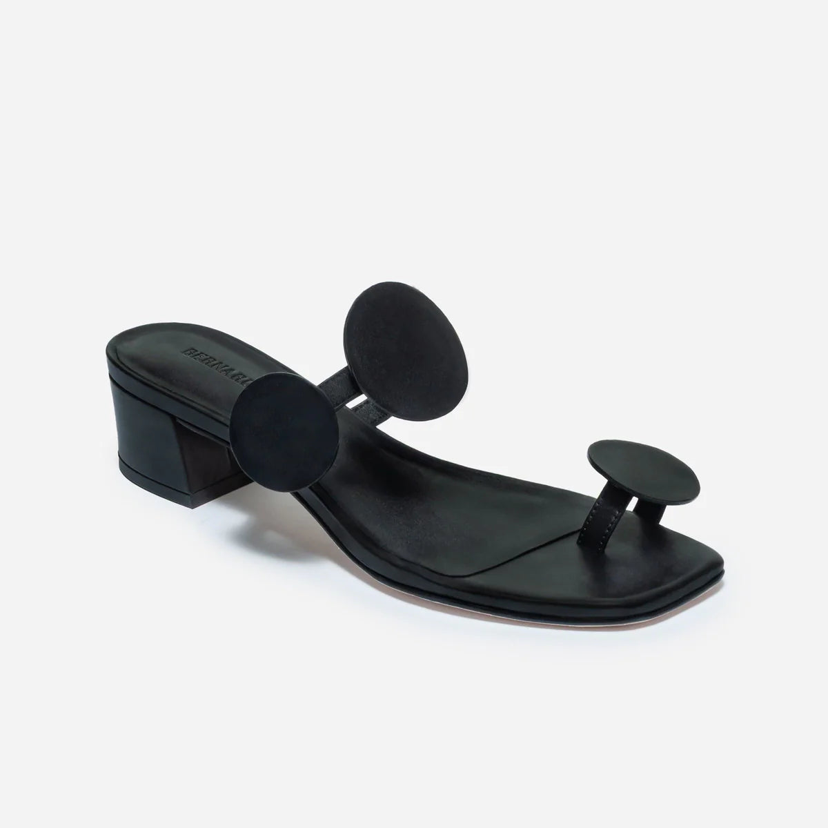 Jupiter Moon Low Heel Sandal - Black