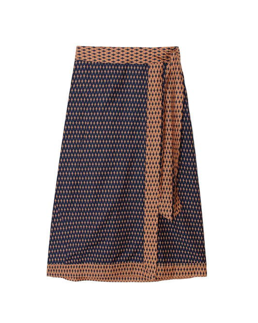 Marta Skirt - Navy Diamond
