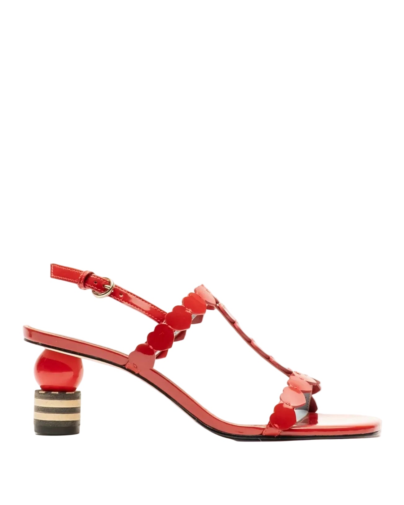 Kiki Heart Heel - Red