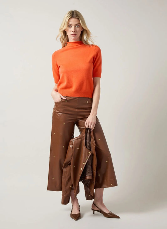 Delphina Sweater - Spiced Flame
