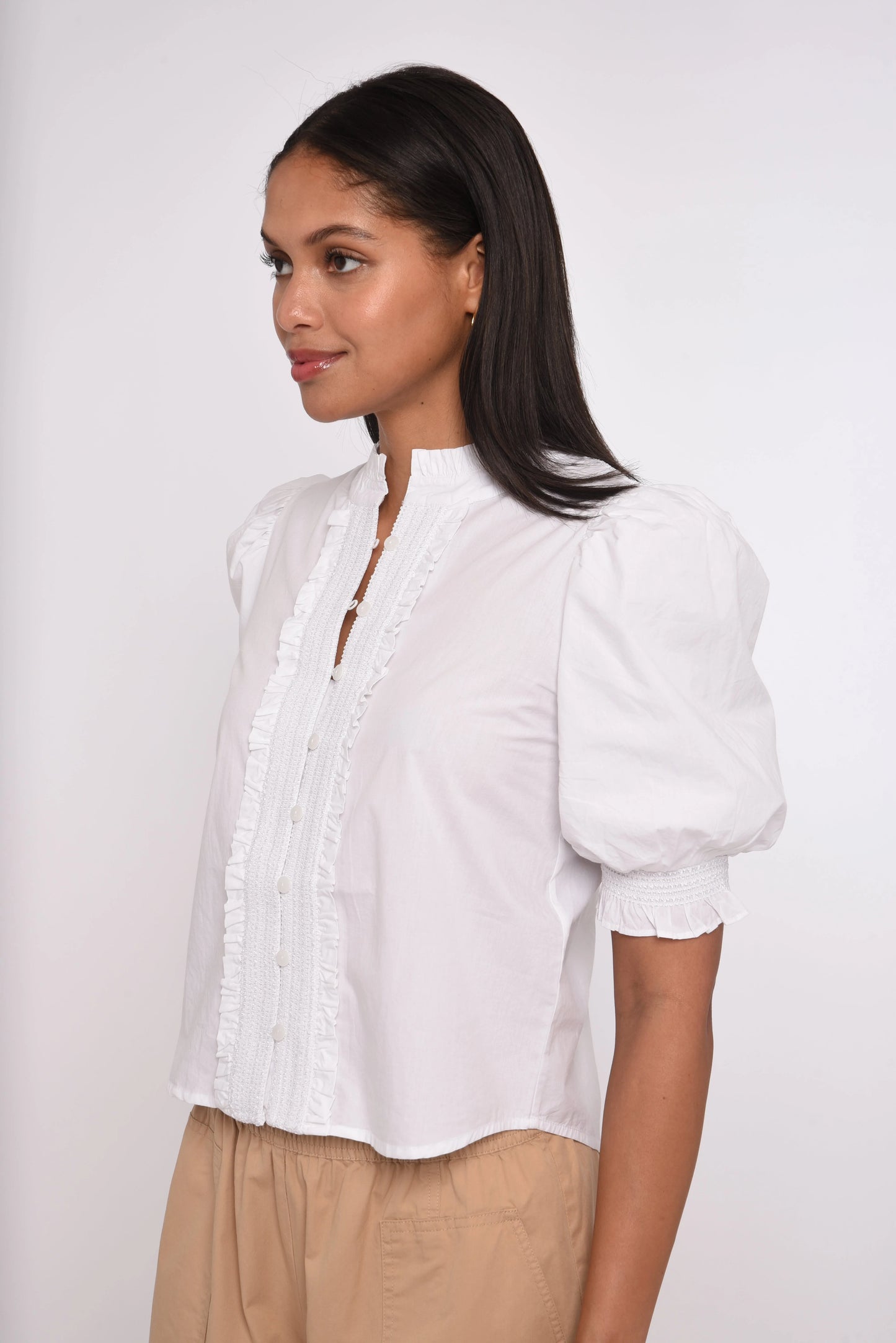 Zinny Top - Bright White