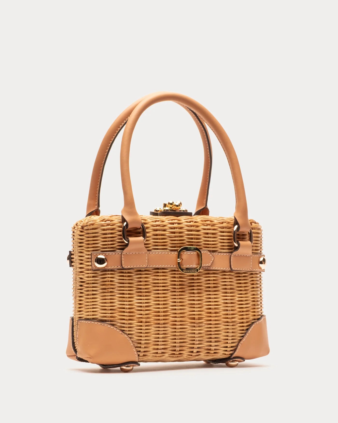 Lady Basket w/ Buckle - Toast