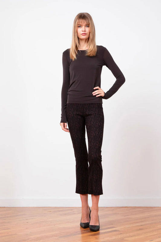 The Leo Pant - Abstract Brown