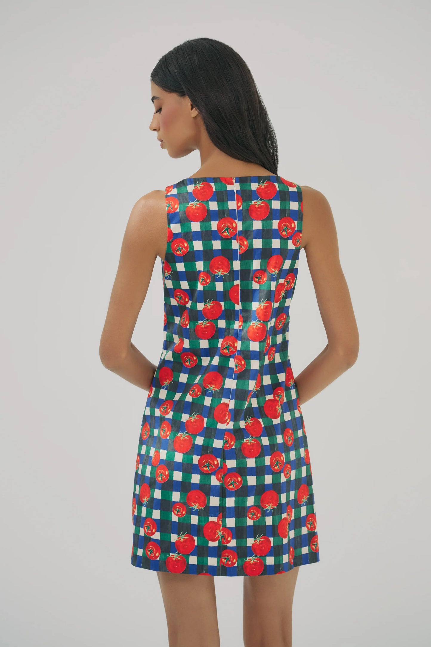 Sara Dress - Ivory/Multi