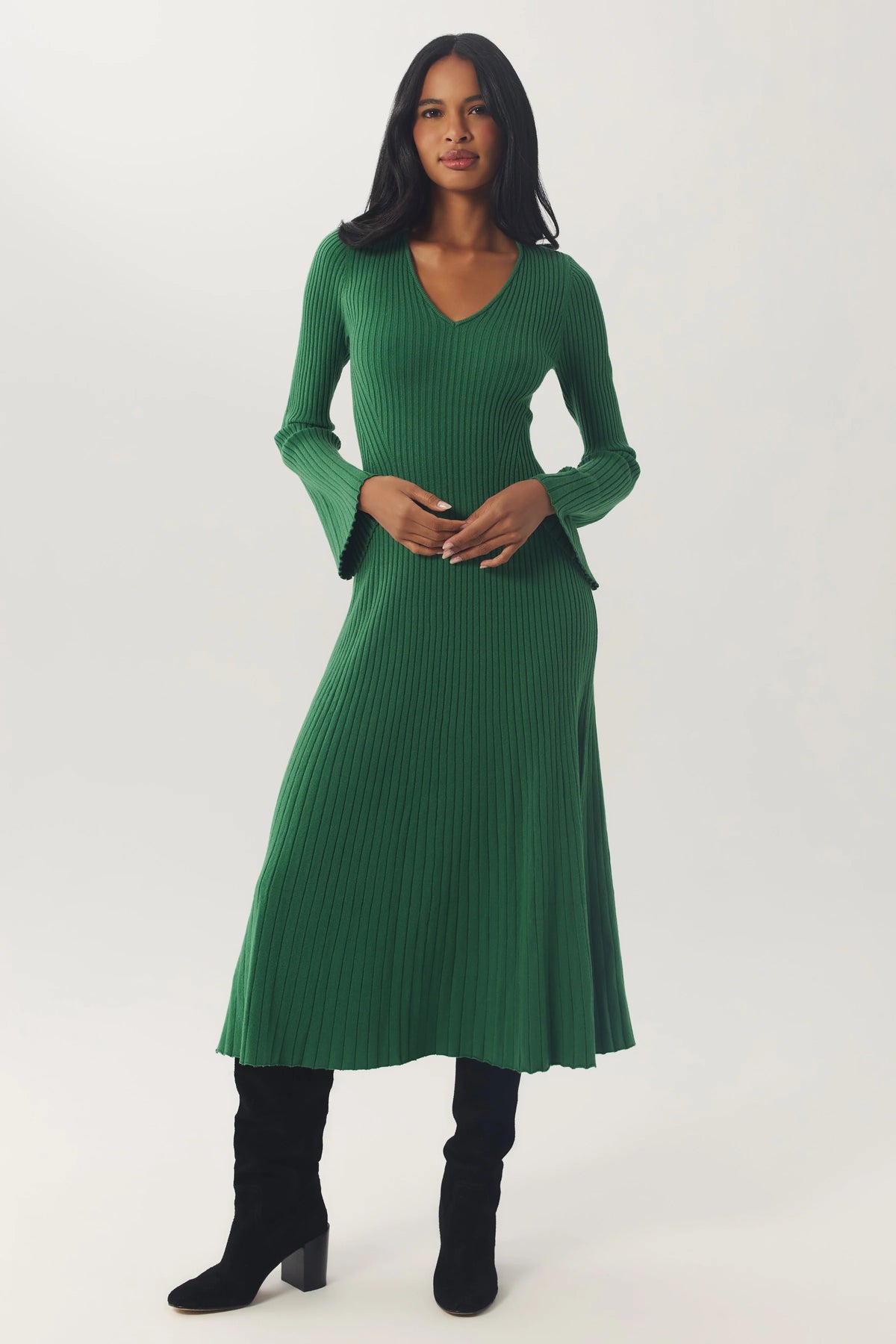 Isa Dress - Green