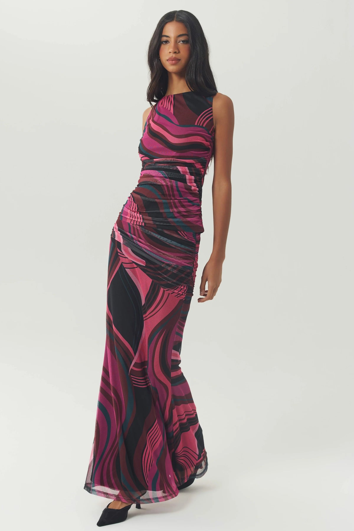 Cinda Skirt - Pink/Multi