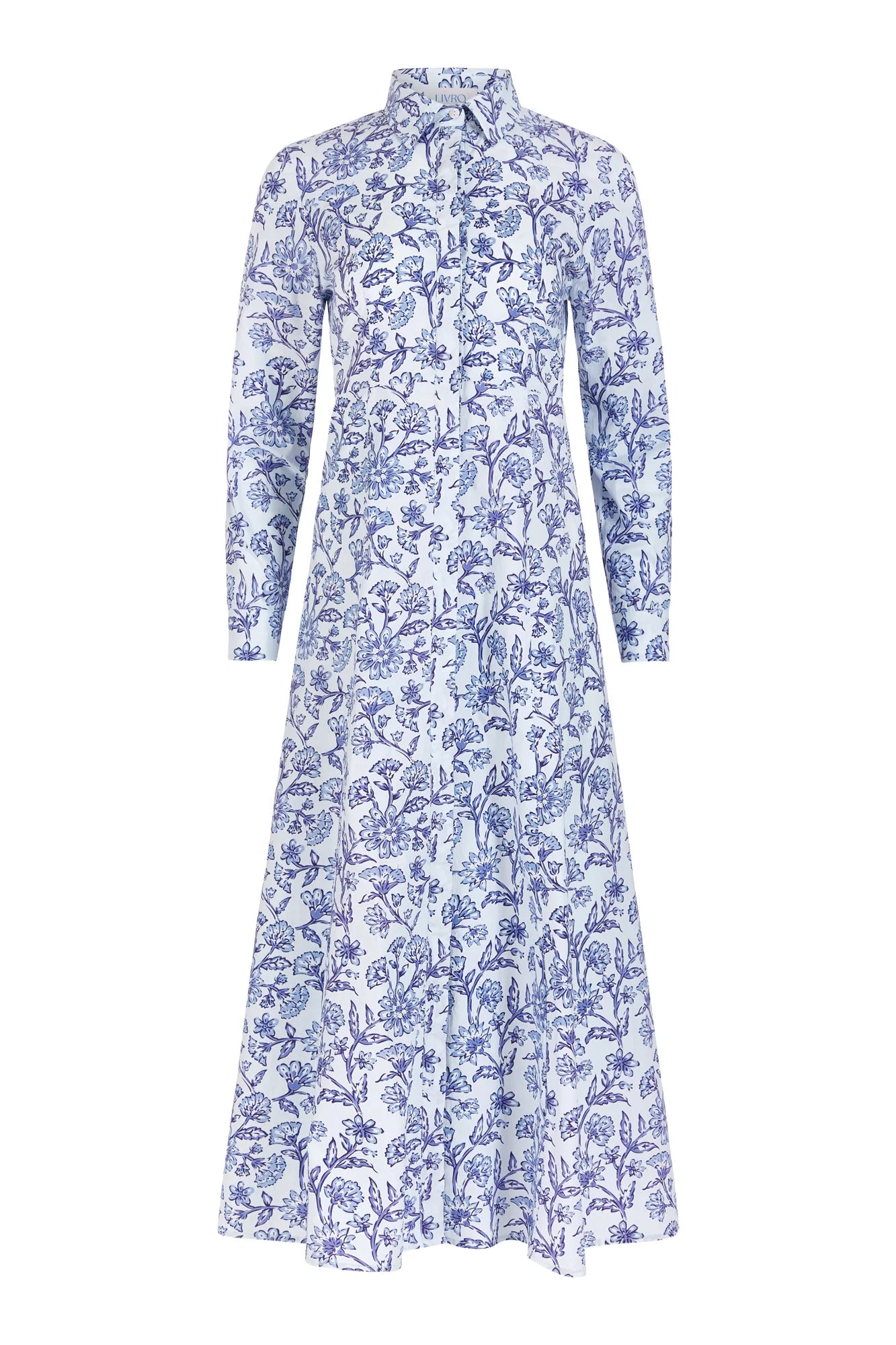 Classic Shirt Dress - Jacobean Floral