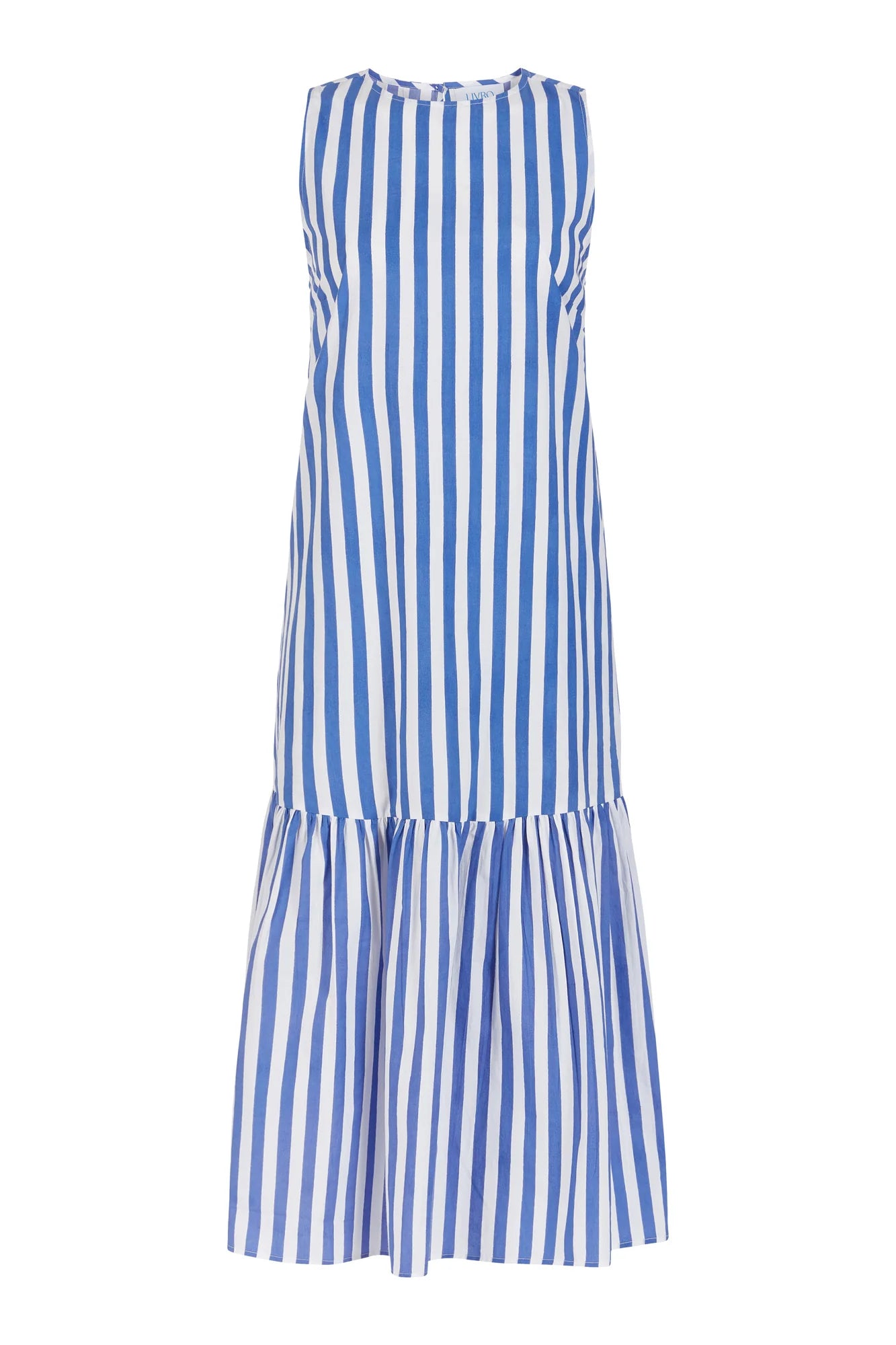 Ella Dress - Blue Stripes