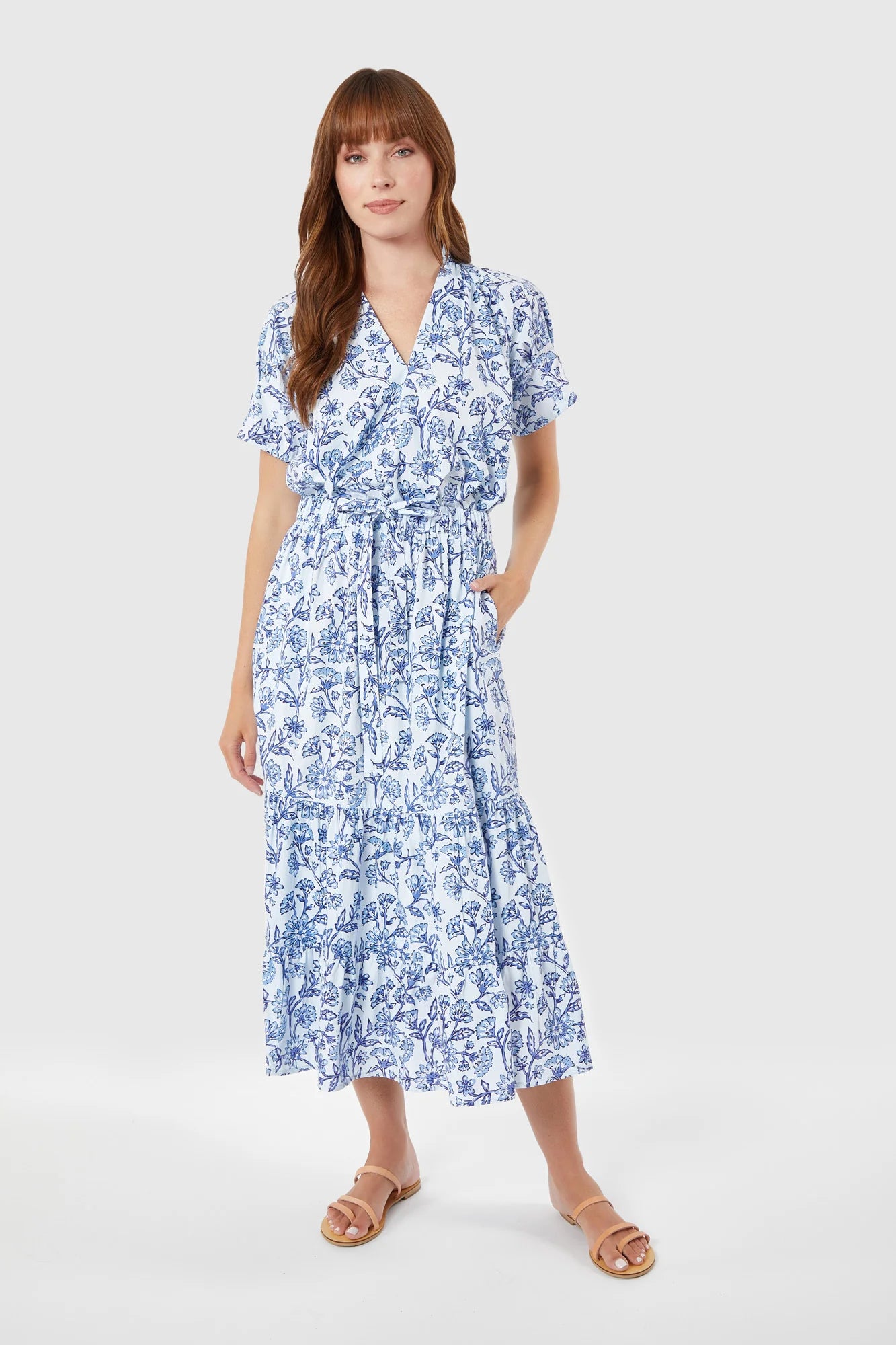 Merritt Top - Jacobean Floral
