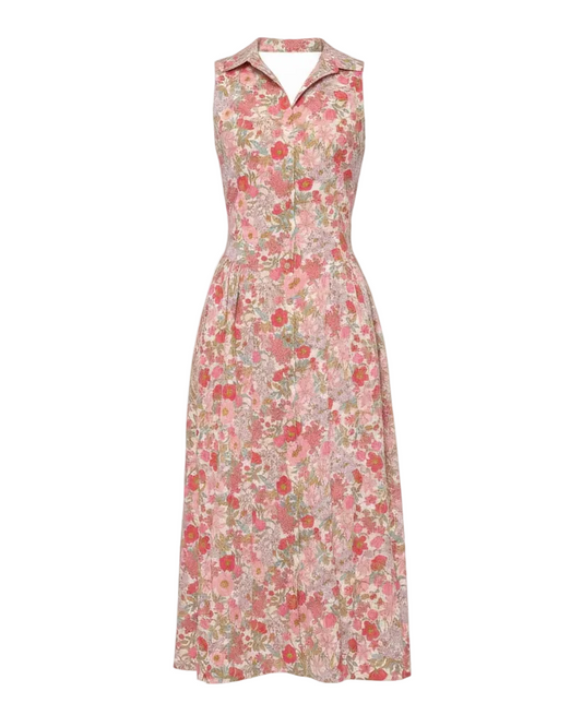 Sierra Midi Dress - Clarabell Liberty Print