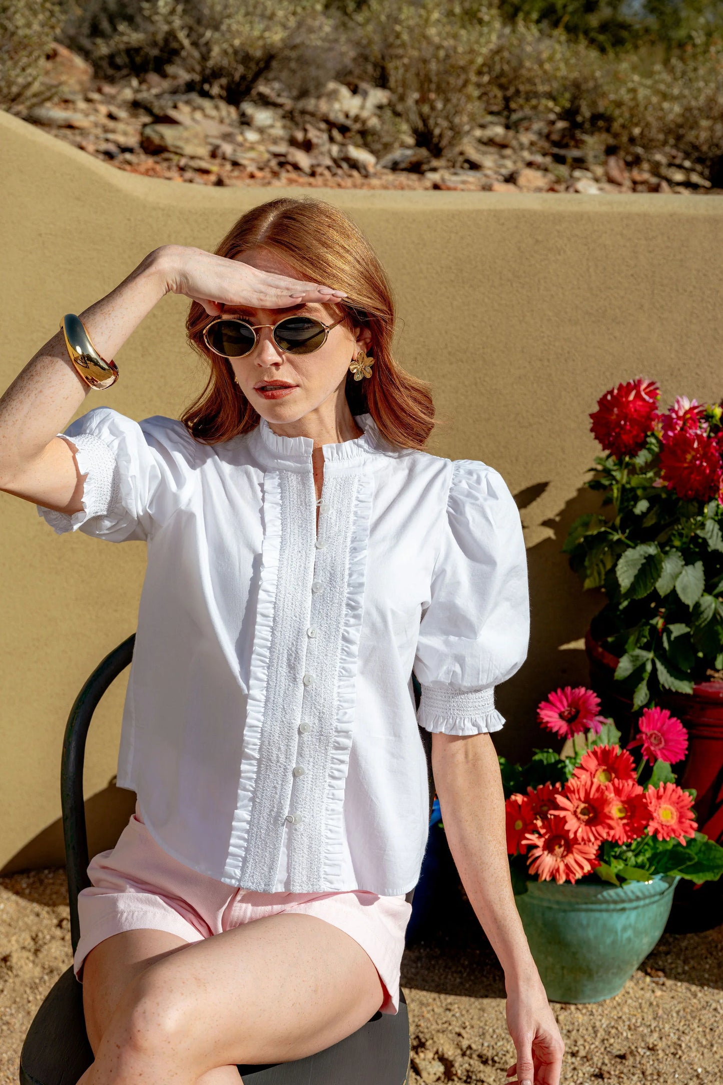 Zinny Top - Bright White