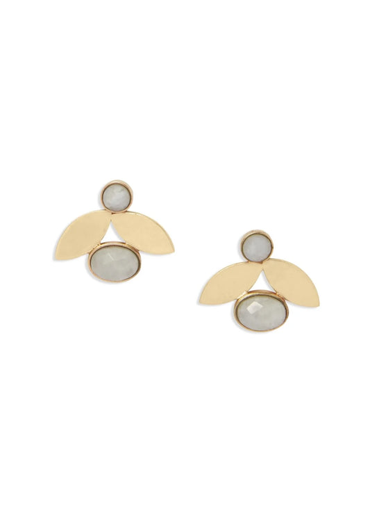 Milly Earring - Moonstone