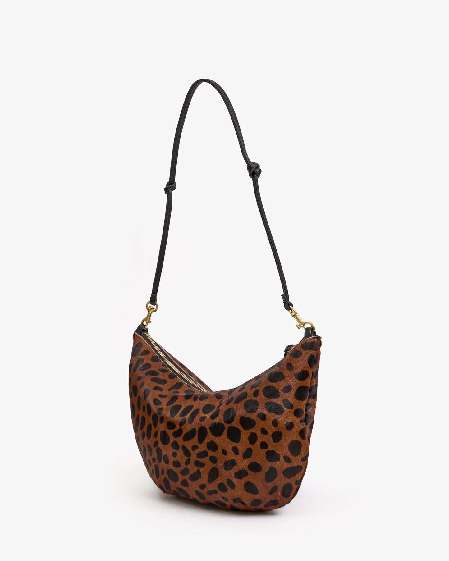 Lune Handbag - Tan Leopard