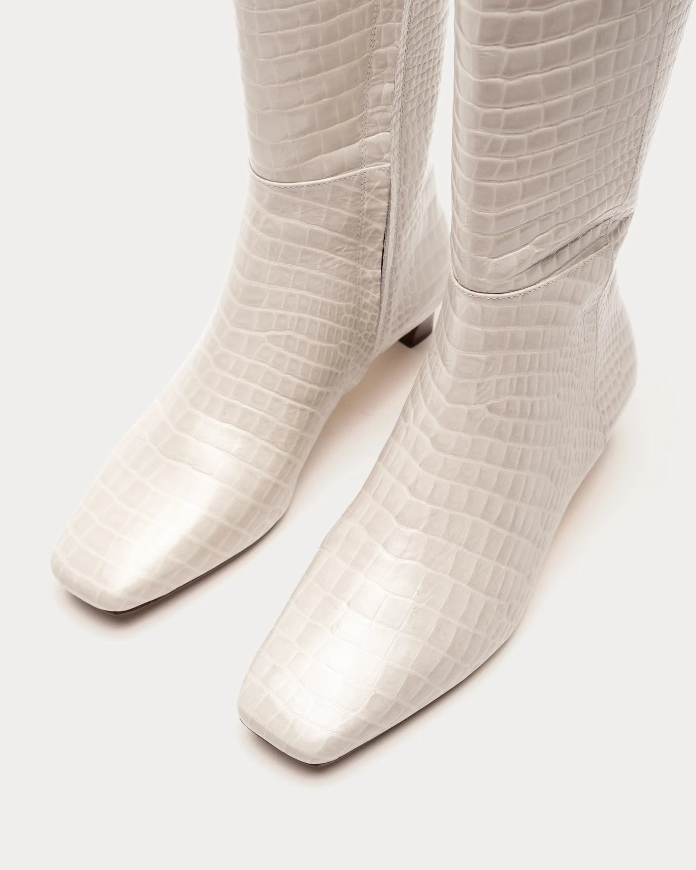 Mackie Leather Boot - Oyster
