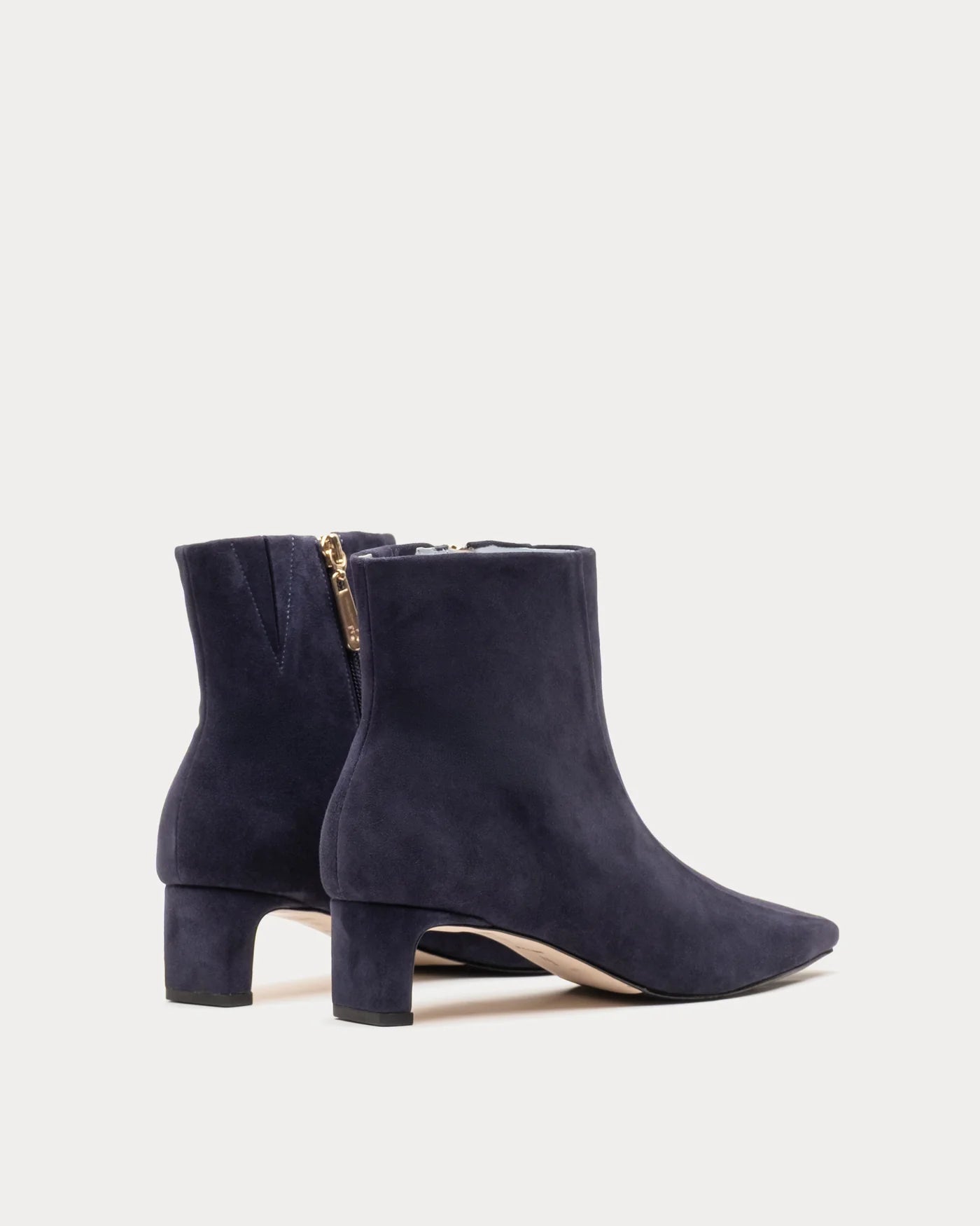 Marianne Suede Boot - Navy