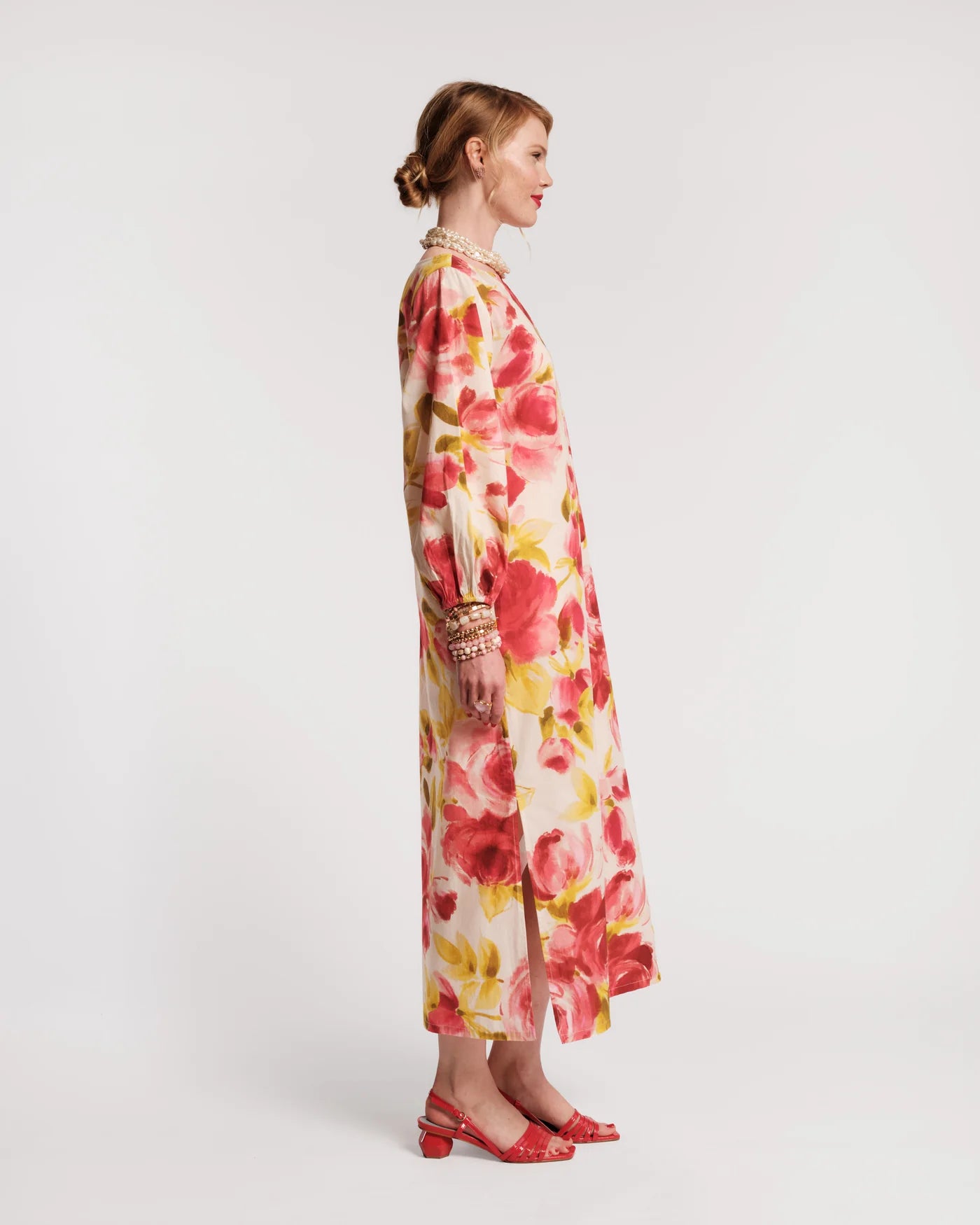 Minnow Maxi Dress - English Rose
