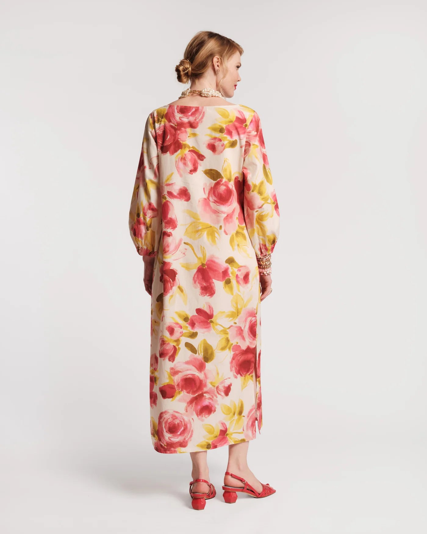 Minnow Maxi Dress - English Rose