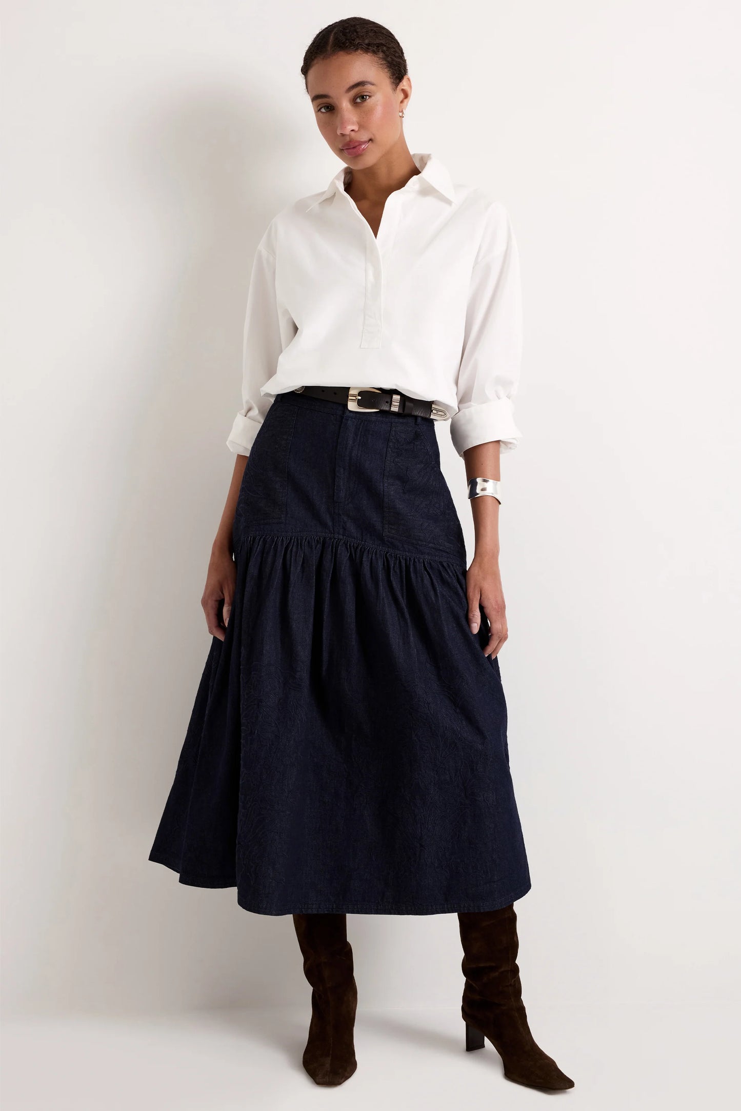 Sophie Skirt - Indigofera