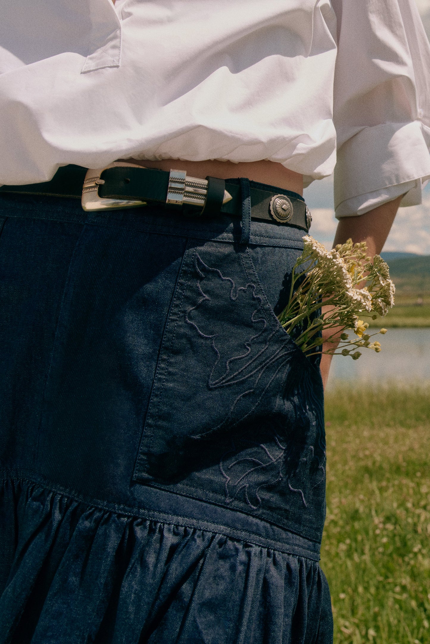 Sophie Skirt - Indigofera
